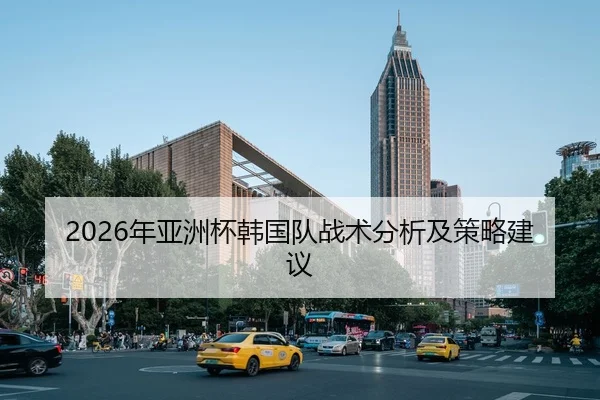 2026年亚洲杯韩国队战术分析及策略建议